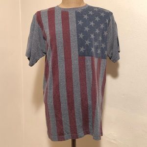 American flag t shirt size XL